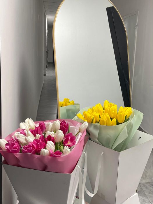 Тюльпаны по 350тг Алматы