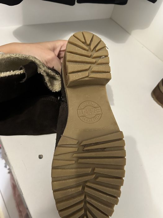 Ботуши Esprit естествен велур