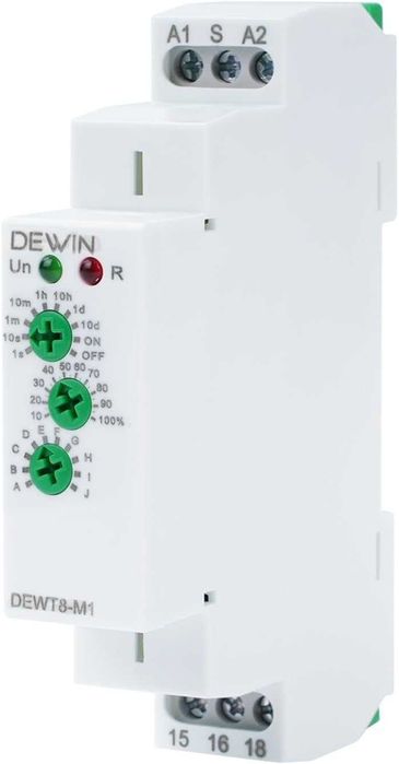 DEWIN многофункционално времереле 230V DIN шина