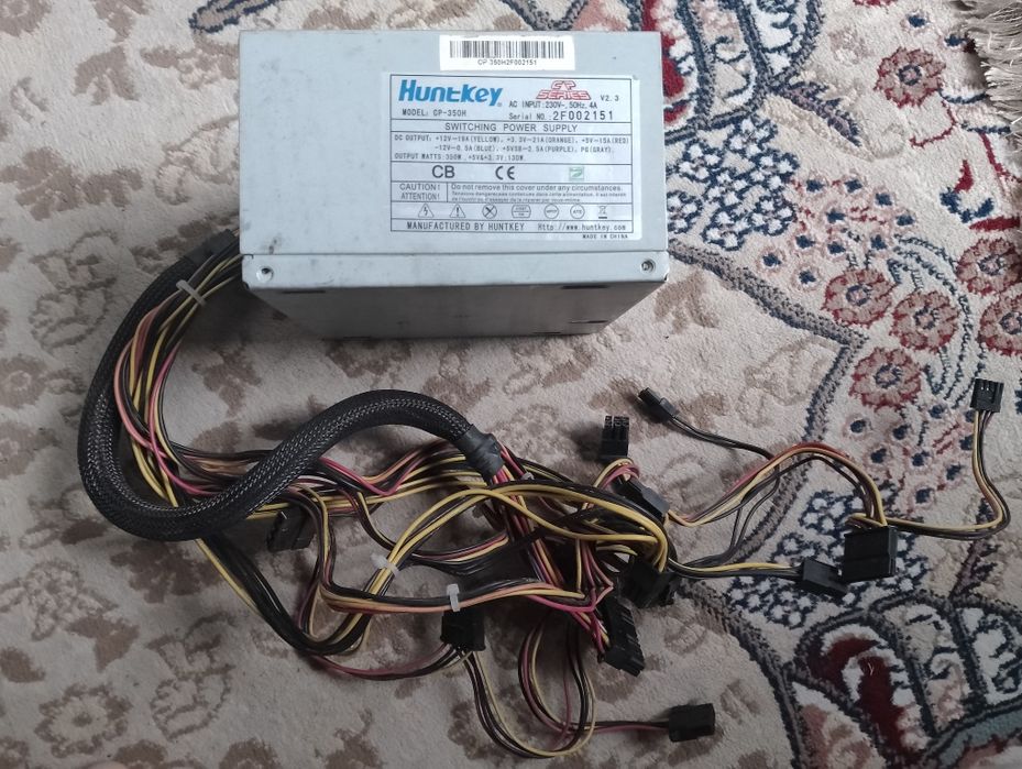 Блок питания от процессора