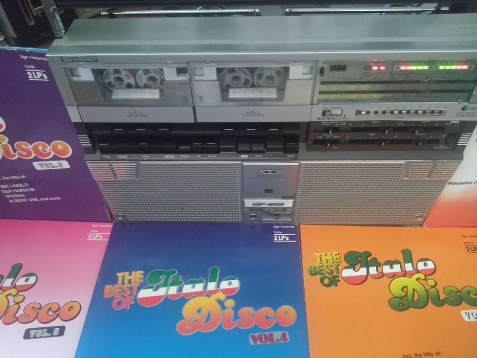 SHARP GF-555X Radio-Casetofon Stereo Radio-Tape Recorder