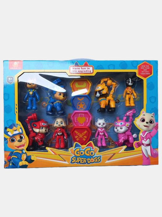 Набор Щенячий патруль фигурки героев, Dog Heroes Paw Patrol posbon