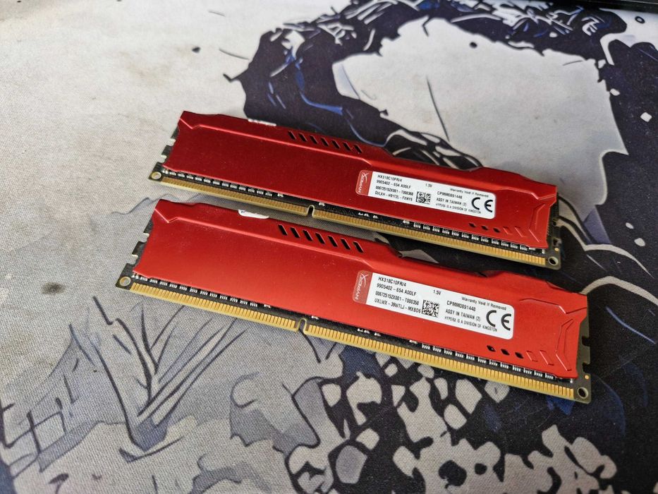 HyperX ddr3 8gb (4x2)