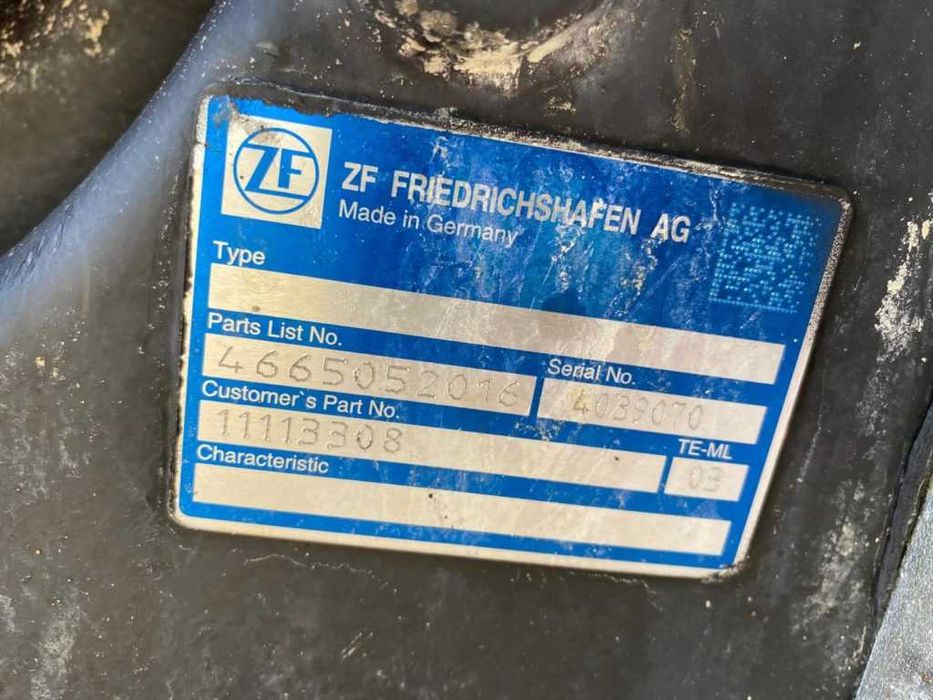 Cutie de viteze Liebherr L566 - Piese de schimb Liebherr