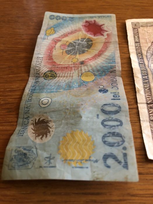 Bancnote vechi 2000 Lei
