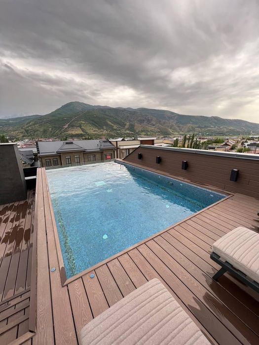 Сдаётся премиум дача с террассой «Эмаар» в Чарваке