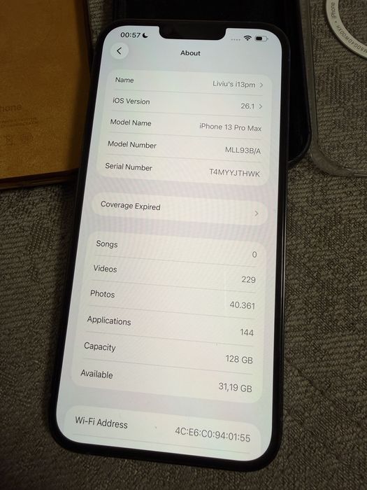 iPhone 13 pro max full box