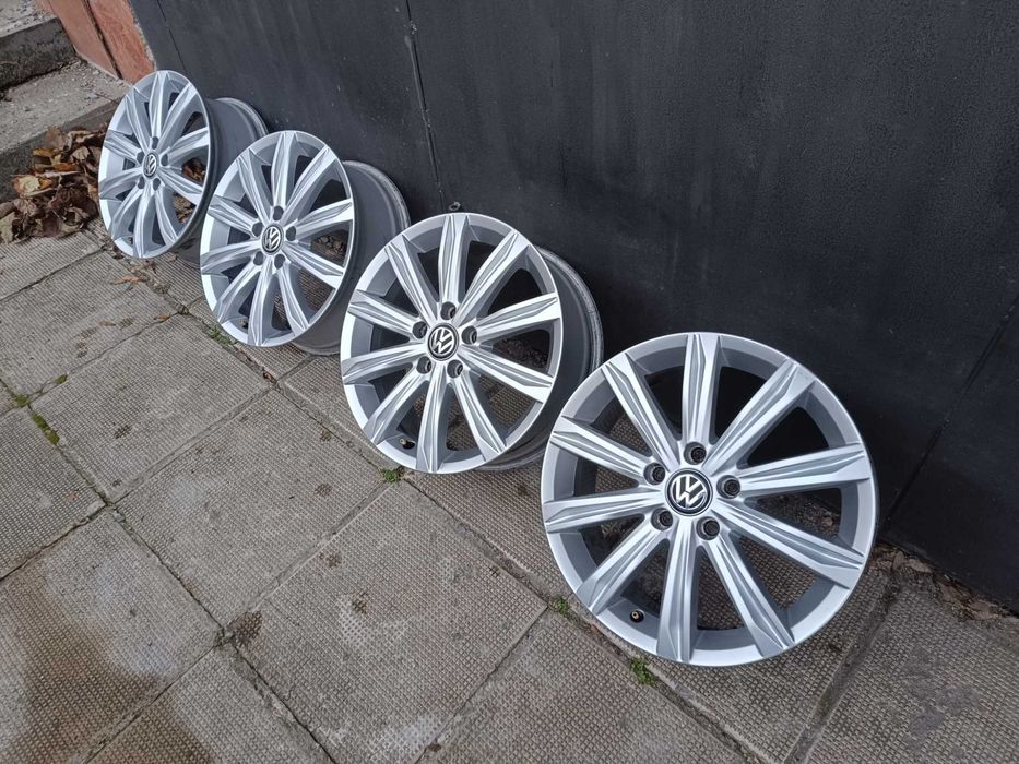 ОРИГИНАЛНИ джанти 17' цола 5x112 ФОЛКСВАГЕН / VW Touran GOLF 57,1 ET52