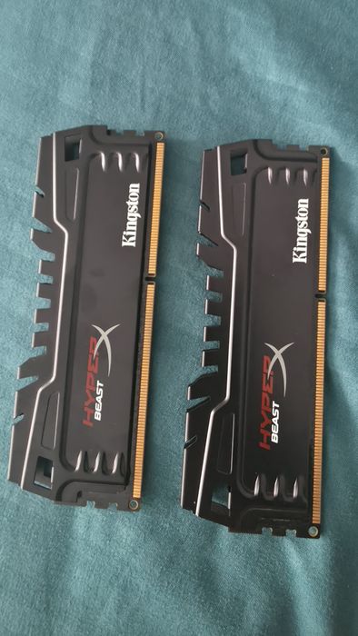 Kingston memorie  ram 8 GB kit dual Hiper x
