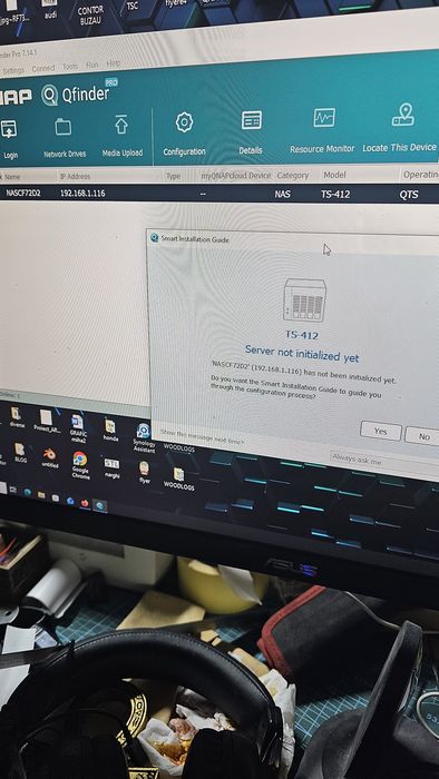 Server Qnap TS412