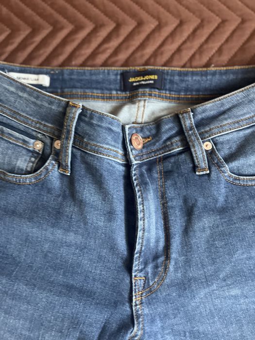 нови мъжки дънки Jack & Jones – модел Liam Skinny Fit