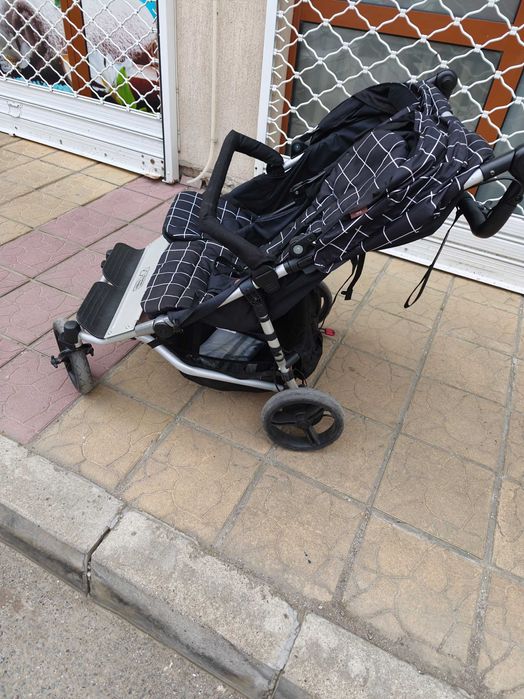 MOUNTAIN BUGGY Комбинирана количка за близнаци DUET V3 GRID