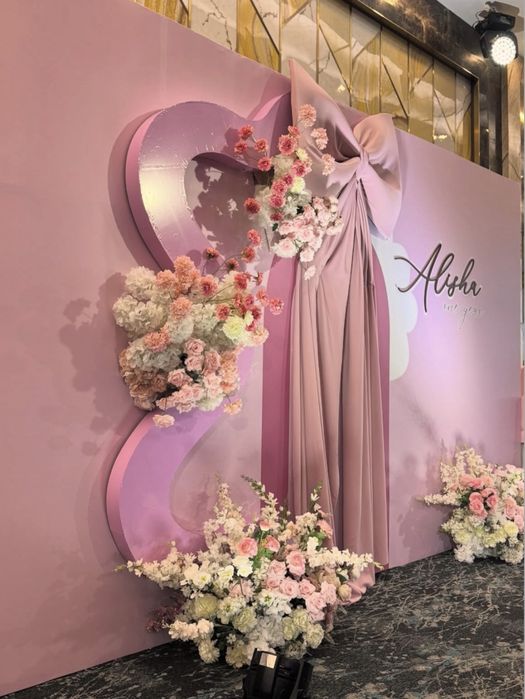 Баннер фотозона 8 марта