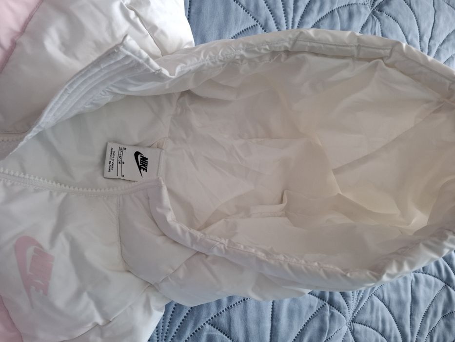 Geaca Nike fete alba
