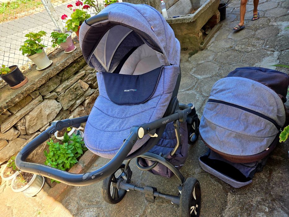 Bebetto - Комбинирана бебешка количка HOLLAND 2в1