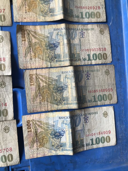 10 bancnote de 1000 de lei