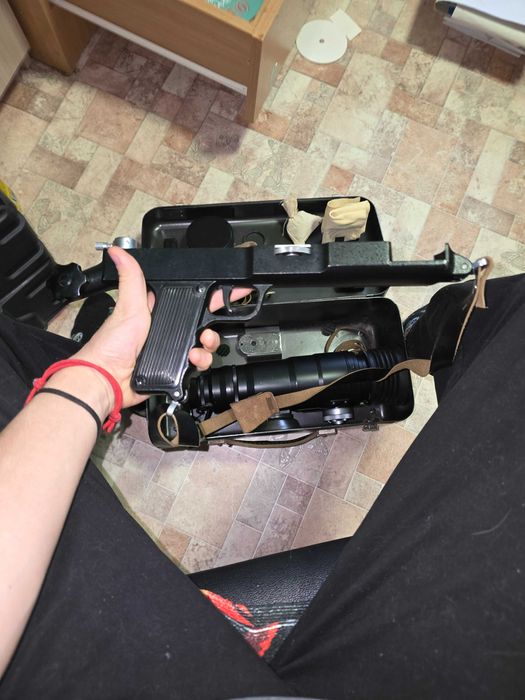 Фоторужье зенит с фотоаппаратом