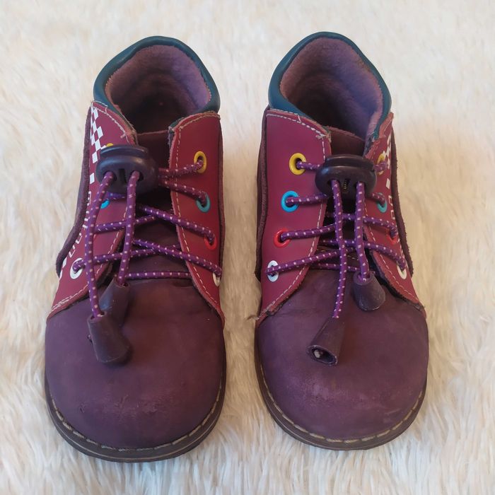 Ботиночки нубук на девочку. *о662