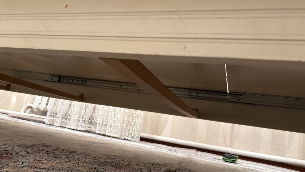 Овальный стол трансформер