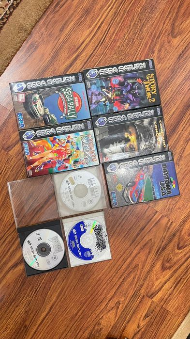 Sega Saturn Model 2 Pachet Colecție: Story of Thor 2 + Accesorii Rar