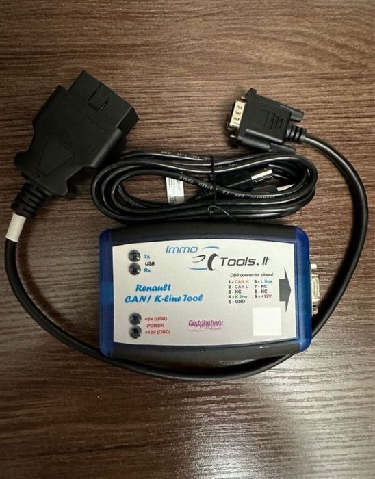 Renault CAN/K-line ECU Tool