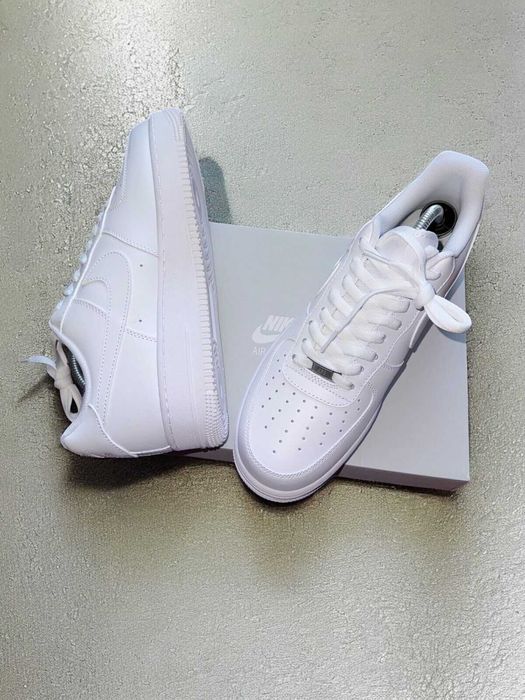#NOU# Nike Air Force 1 Low Triple White - Livrare Verificare Colet -
