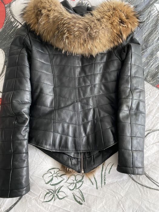 Яке от естествена кожа