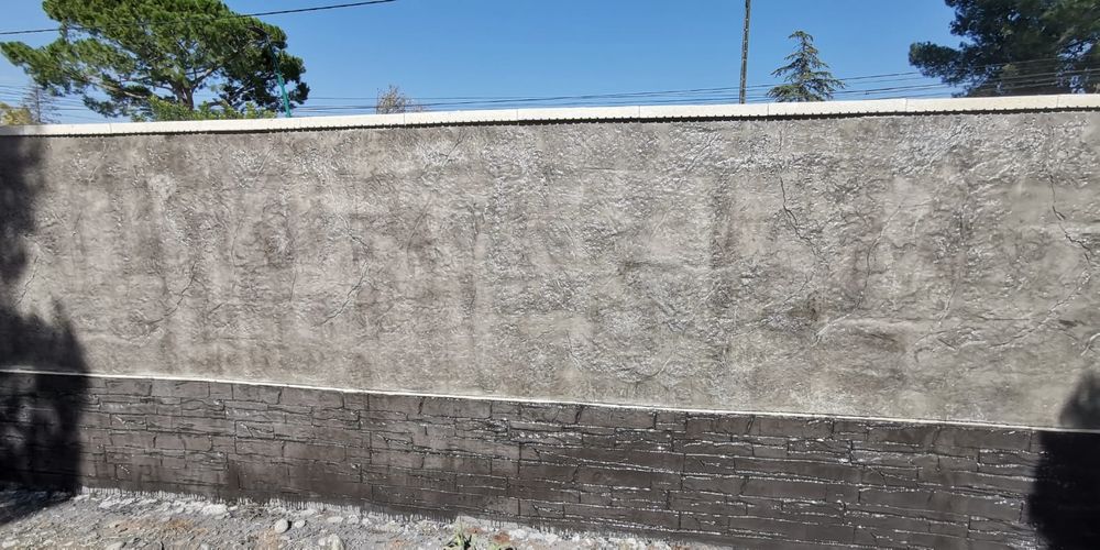 Beton Amprentat/Vertical