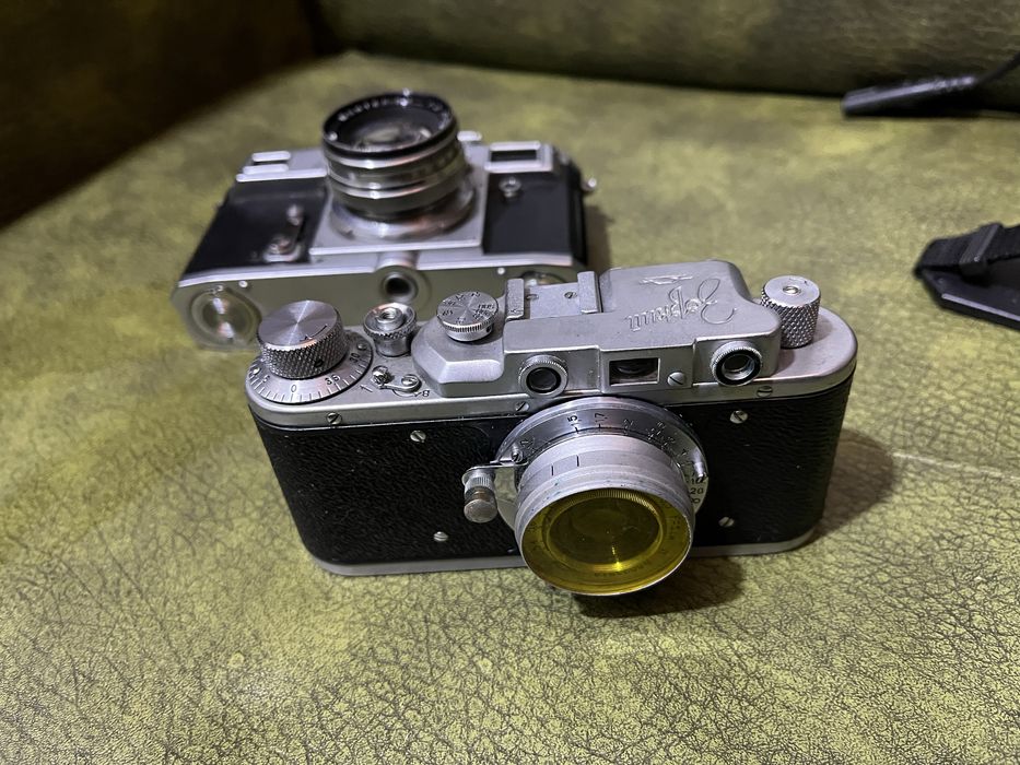 Aparat foto Zorki 1 URSS anii 50 cu obiectiv Industar 22