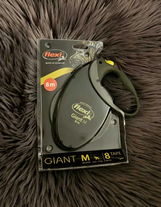 Автоматичен повод за кучета Flexi Giant black/neon