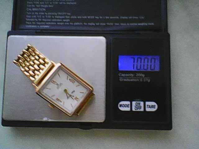 Часы с Браслетом Золотые 585 пробы.