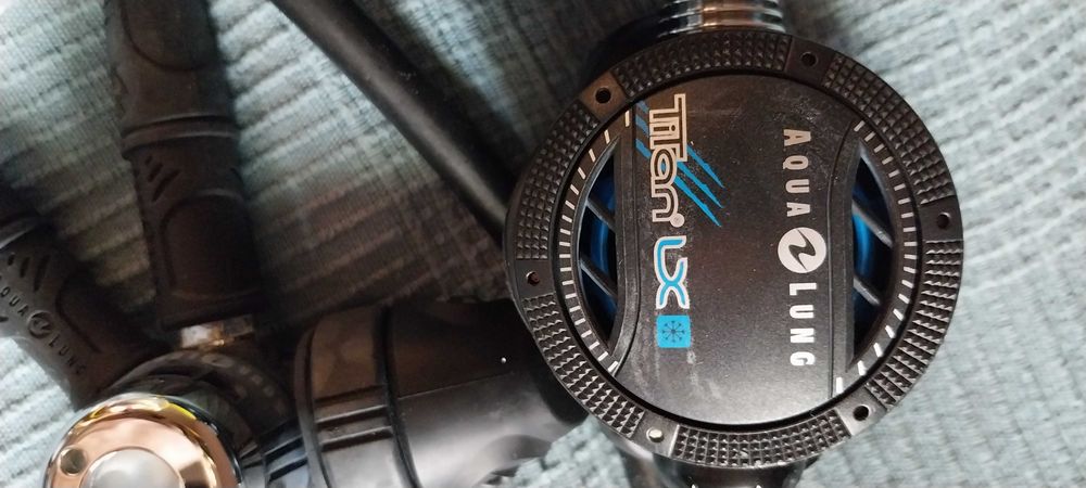 Aqua Lung Titan LX – комплект регулатор + октопус + Oceanic манометър