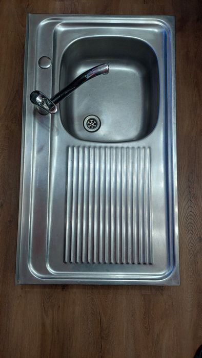 Chiuveta din Inox, cu Picurator pe Dreapta