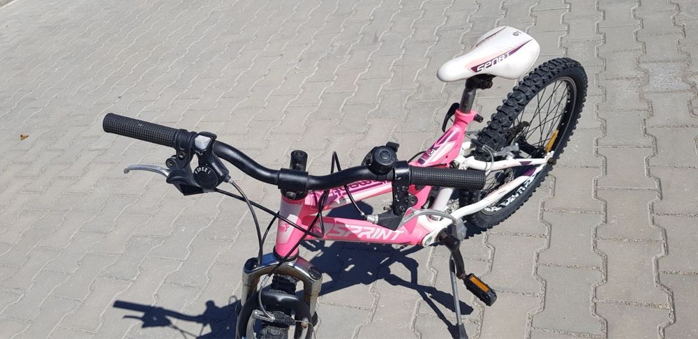 Детско колело/електриково розово