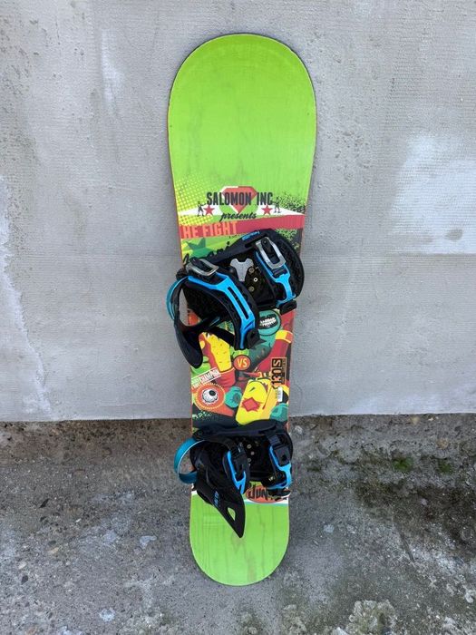 Placa snowboard Salomon The Junior 130cm cu legaturi Head