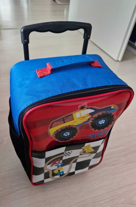 rucsac, valiză pentru copii, pe roți