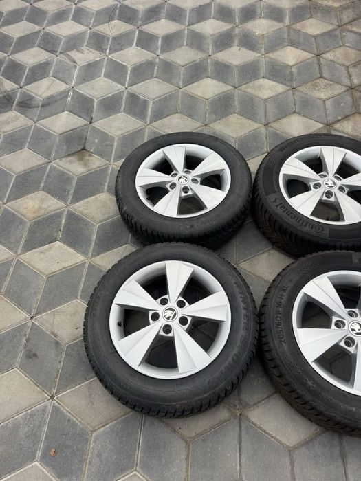 Jante Orig”Skoda R16(5x112)”Octavia 4/3/2/Superb/Yeti/Vw/Seat/Audi~