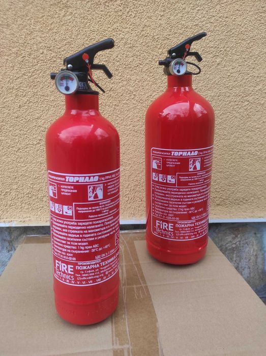 Пожарогасител Прахов Воден за Автомобил, Пожарогасители, Авто комплект