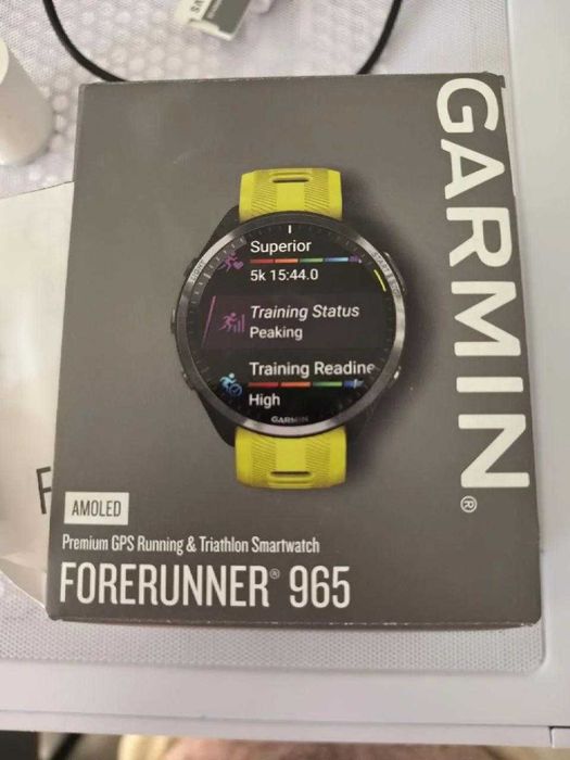 Garmin Forerunner 965 — коробка + 5 ремешков
