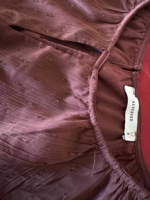 Роля Reserved - цвят бордо