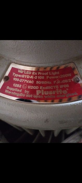 Взрывозащищенный лед прожектор