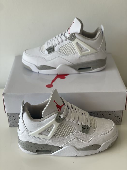 Jordan 4 Retro Oreo White GS Grey 1 High Air Max More Uptempo