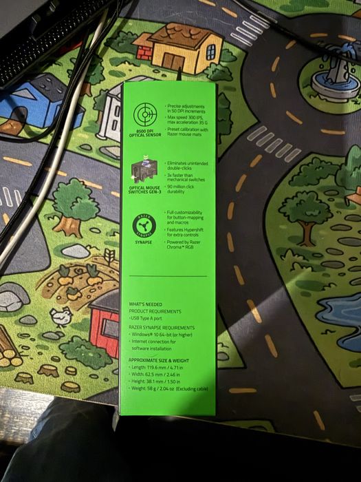 Mouse Gaming Razer Cobra