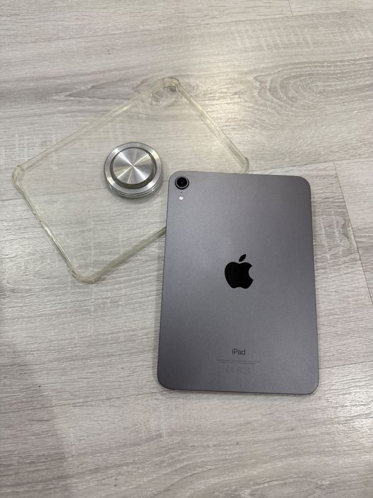 iPad Mini 6 Gri Apple Ca nou cu husă și folie