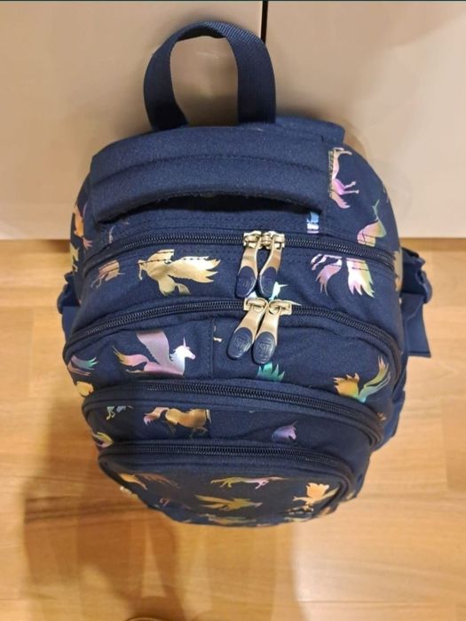 Ghiozdan scoala copii, rucsac cu unicorni