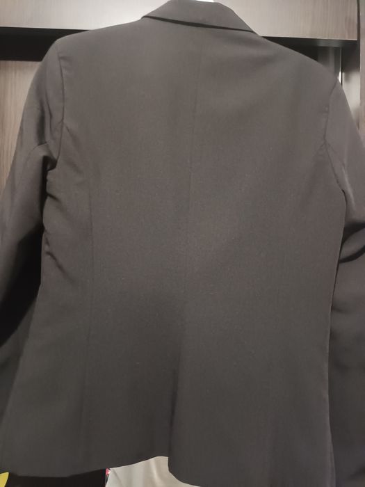 Sacou negru marimea 38(M)