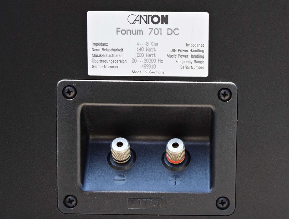 Boxe Canton Fonum 701 DC, boxe de podea