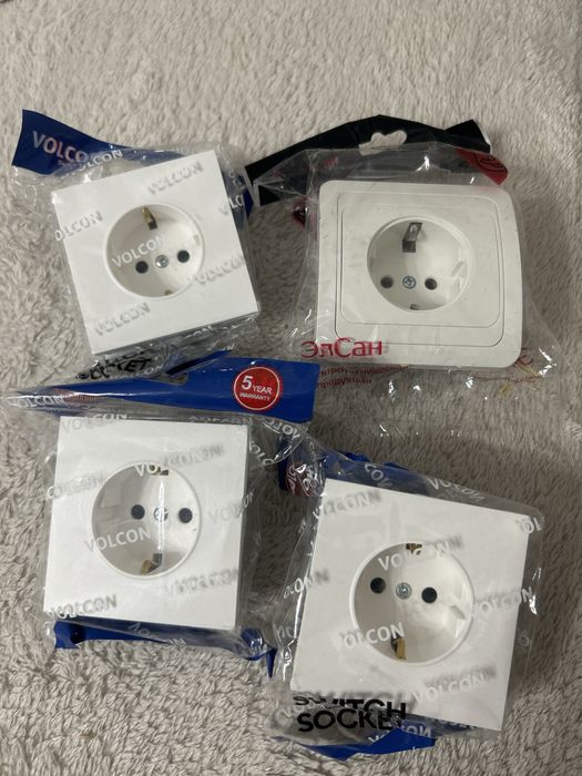 Розетки внутреннего монтажа