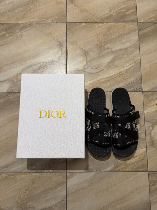 Dior Alpha Sandal Slides obilque