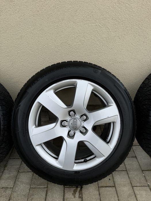 Jante/Roti complete Audi A6 Anvelope all season NOI!